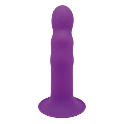 Dildo Dream Toys SOLID LOVE PREMIUM RIBBED DILDO purple