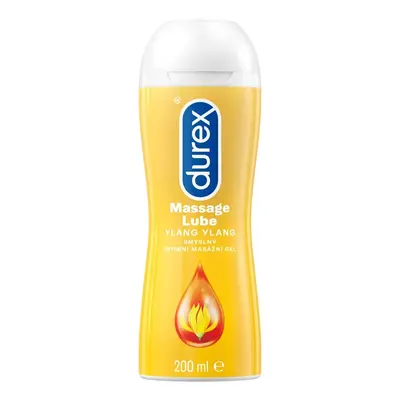 Masážní a lubrikační gel 2v1 Durex Ylang Ylang 200 ml