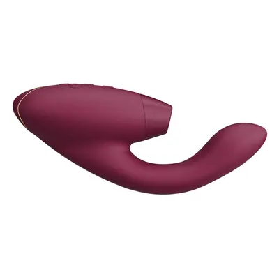 WOMANIZER DUO 2 - WATERPROOF G-SPOT VIBRATOR AND CLITORAL STIMULATOR (RED)