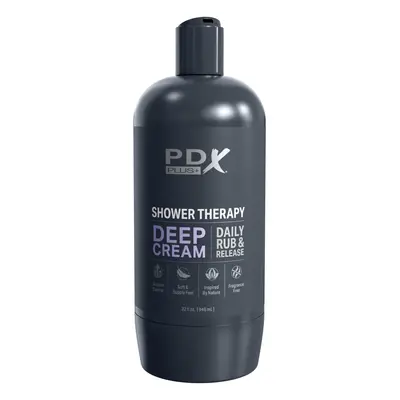 Masturbátor Pipedream PDX Plus Shower Therapy Deep Cream bílý