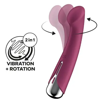 Vibrátor SATISFYER Spinning G-Spot 1 červený