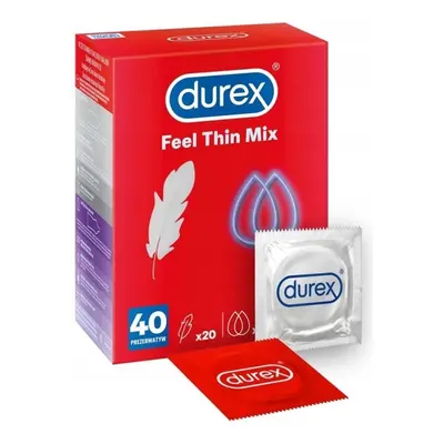 Kondom DUREX Feel Thin MIX 40 ks