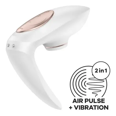 Vibrátor SATISFYER PRO 4 COUPLES bílý