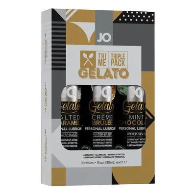 Lubrikační gely System JO Tri Me Triple Pack Gelato 3x30 ml