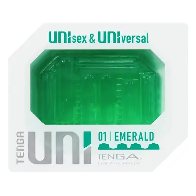 Masturbátor TENGA UNI EMERALD zelený