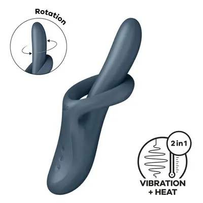 Vibrátor SATISFYER Heat Flex 4 modrý