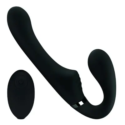 Vibrátor No-Parts Avery Strapless Strap-On 22 cm černý