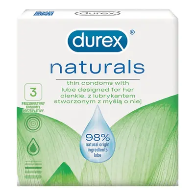 Kondom Durex Naturals 3 ks