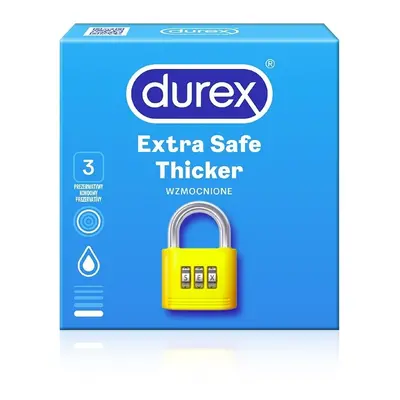 Kondom Durex Extra Safe 3 ks