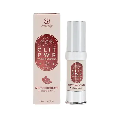 Secret Play Clit PWR Warming & Tingling Clitoral Balm Chocolate 15 ml