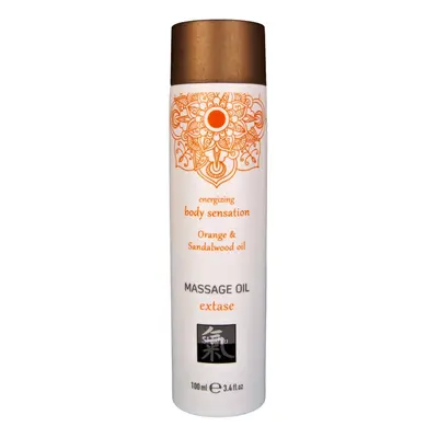 Olej masážní HOT Shiatsu extase Orange & Sandalwood oil 100 ml