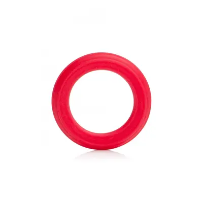 Kroužek na penis California Exotic Caesar Silicone Ring red