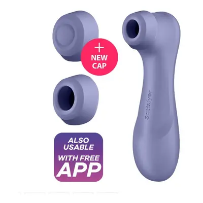 Stimulátor klitorisu SATISFYER PRO 2 GENERATION 3 Connect App fialový