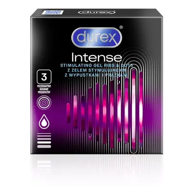 Kondom Durex Intense 3 ks