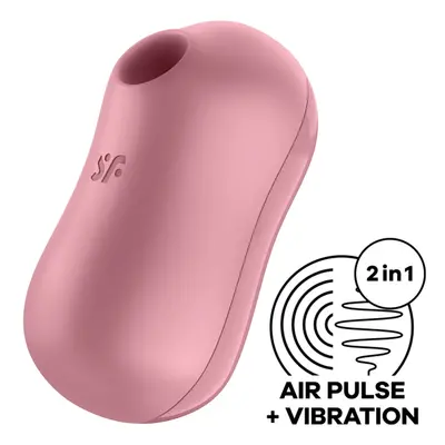 Stimulátor klitorisu SATISFYER COTTON CANDY růžový