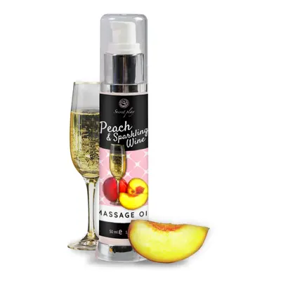 Olej masážní SECRET PLAY PEACH & SPARKLING WINE 50 ml