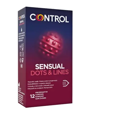 Control Sensual Dots & Lines 12 pack