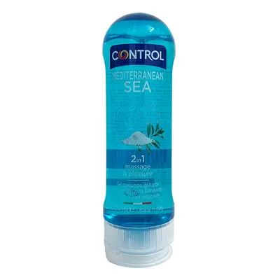 Masážní gel CONTROL 2v1 MASSAGE & PLEASURE MEDITERRANEAN SEA 200 ml