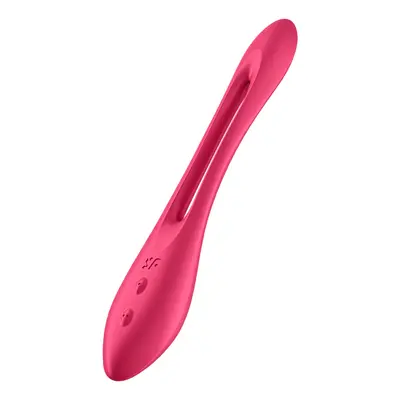 Vibrátor SATISFYER ELASTIC JOY červený