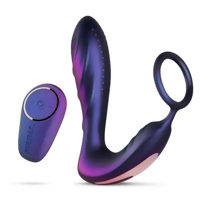 Kolík anální HUEMAN Black Hole Anal Vibrator With Cockring