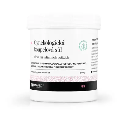 Intimní koupelová sůl DERMAPRO gynekologická 500 g