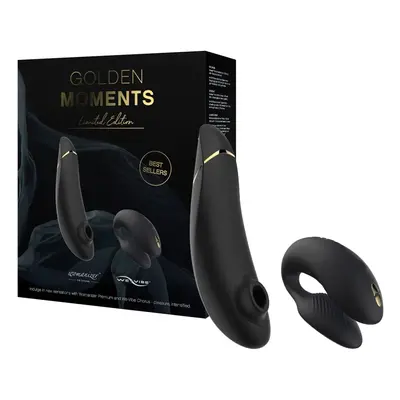 Sada Golden Moments 2 Womanizer Premium + We-Vibe Chorus černá