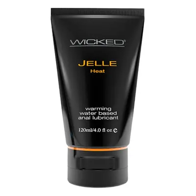 Lubrikační gel WICKED JELLE Heat anal 120 ml