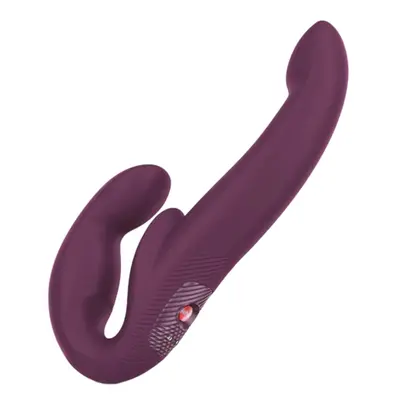 Dildo dvojité vibrační Fun Factory SHARE VIBE PRO vínové