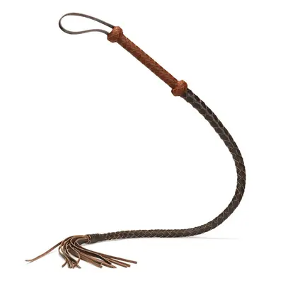 Bič jezdecký Liebe Seele Equestrian Leather Whip hnědý