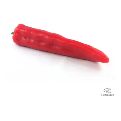 Dildo SelfDelve PAPRIKA červené-oranžové