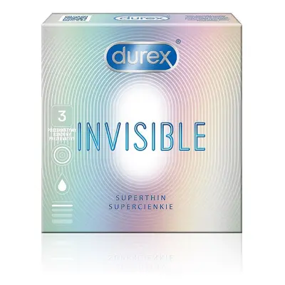 Kondom Durex Invisible 3 ks