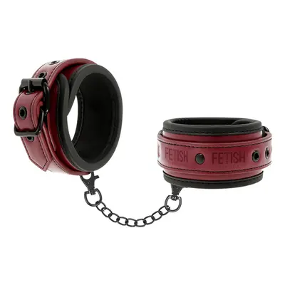 Pouta na ruce FETISH SUBMISSIVE Dark Room Handcuffs Vegan Leather