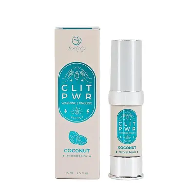 Secret Play Clit PWR Warming & Tingling Clitoral Balm Coconut 15 ml