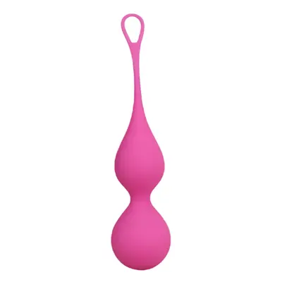 Vaginální činka Seven Creations LAYLA PEONIA pink