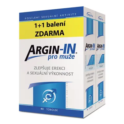 Argin-IN pro muže 45+45 tobolek zdarma