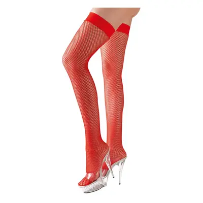 Punčochy Cottelli LEGWEAR Hold-up červené