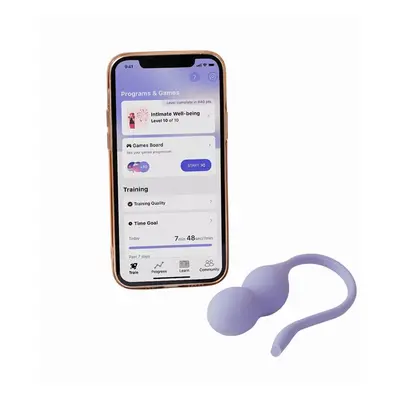 Vaginální trenažér PERIFIT Care+ Pelvic Floor Trainer App Controlled fialový