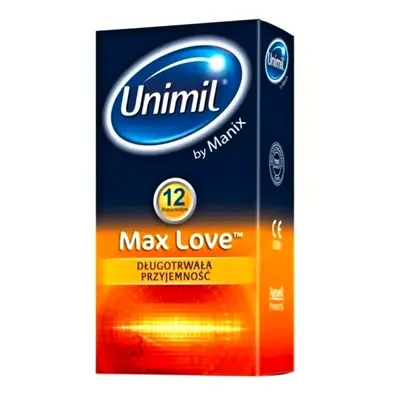 Kondom Unimil Max Love 12 ks