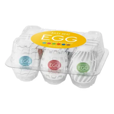 Sada masturbátorů TENGA Egg Variety Pack New Standard 6 ks