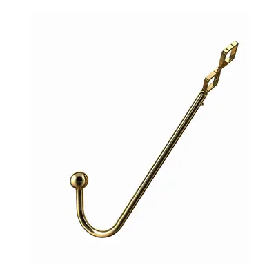 Hák anální LOCKINK Adjustable Anal Hook zlatý