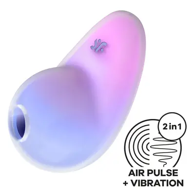 Stimulátor klitorisu SATISFYER Pixie Dust fialový-růžový