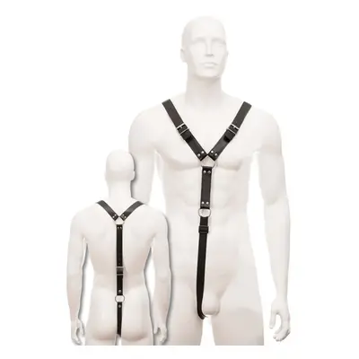 Postroj Leather Body HARNESS MEN II black