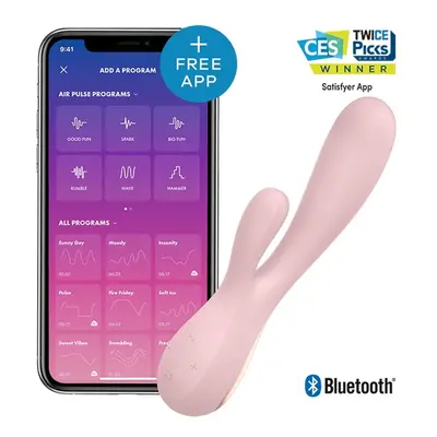 Vibrátor SATISFYER MONO FLEX růžový