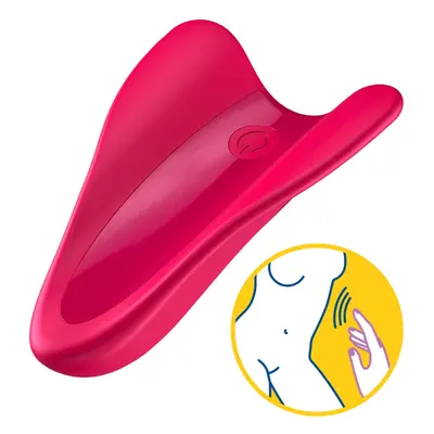 Stimulátor SATISFYER HIGH FLY červený