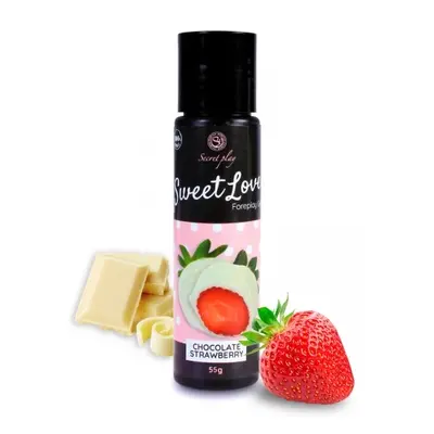 Gel SECRET PLAY Sweet Love STRAWBERRY & WHITE CHOCOLATE 60 ml