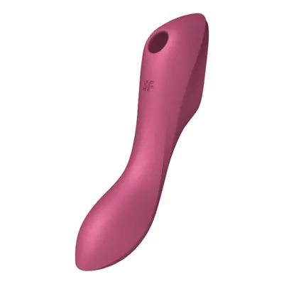 Vibrátor SATISFYER CURVY TRINITY 3 červený