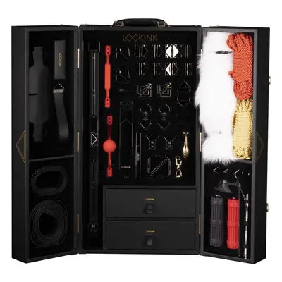 Sada bondážní LOCKINK All-in-1 BDSM Play Kit černá