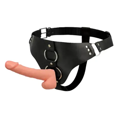 Nasazovací penis HARNESS ATTRACTION TAYLOR DELUXE FLESH