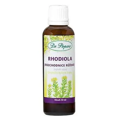 Rhodiola (Rozchodnice růžová), originální bylinné kapky, 50 ml