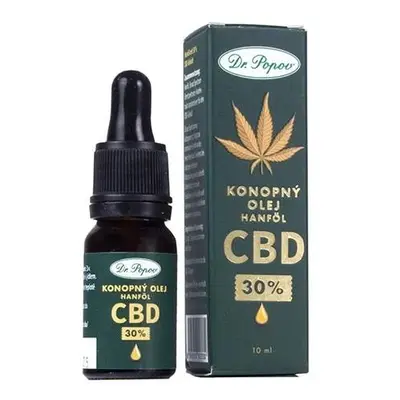 Konopný olej s CBD 30 %, 10 ml